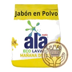 jabón en polvo ala matic mañana de sol baja espuma 3000grs