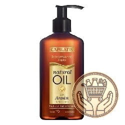 acondicionador capilatis tratamiento natural oil argán 170cm3