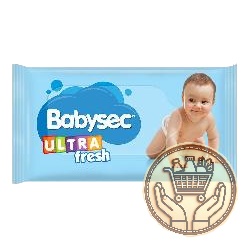 toallitas húmedas para bebé babysec ultra fresh 50uni