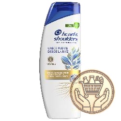 shampoo anticaspa head & shoulders fuerza de raíz 375cm3