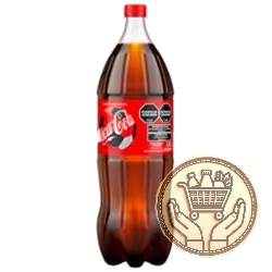 gaseosa coca-cola sabor original descartable 2250cm3