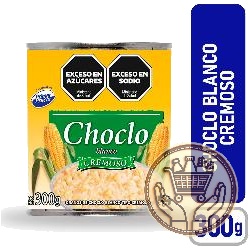 choclo blanco cremoso primer precio lata 300grs