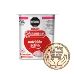 yogur la serenisima nutrición activa frutilla firme 120grs