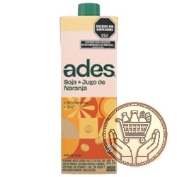 ades soja + jugo de naranja 1000cm3