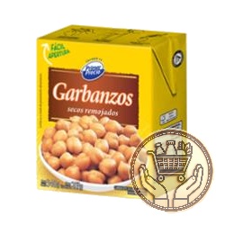 garbanzos primer precio secos remojados 340grs