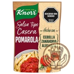 salsa lista knorr pomarola tipo casera 340grs