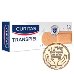 apósitos curitas transpiel 10uni