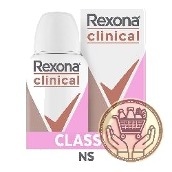 antitranspirante rexona clinical classic en aerosol 150cm3