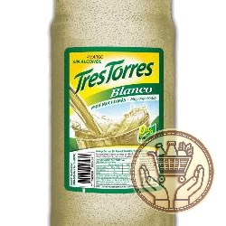 aperitivo sin alcohol tres torres amargo blanco 1500cm3