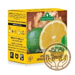 té saint gottard limón, lima, jengibre y menta x10 saquitos 20grs