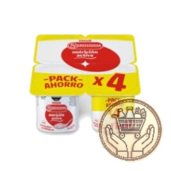 yogur la serenisima nutrición activa firme sabor frutilla x4 480grs