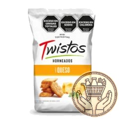 mini tostadas twistos queso 155grs
