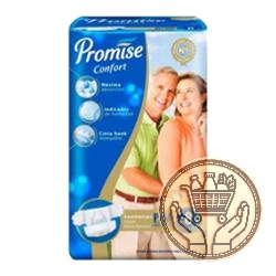 pañales para adulto promise confort p/m 8uni