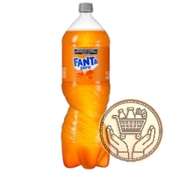 gaseosa fanta naranja zero descartable 2250cm3