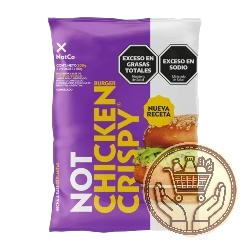 notchicken burger crispy x2 200grs