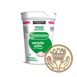 yogur descremado la serenisima firme frutilla pote 190grs