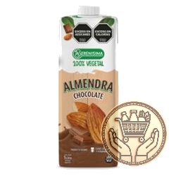 bebida vegetal la serenisima sabor almendra chocolate 1lts