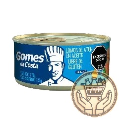 lomos de atún gomes da costa en aceite 170grs