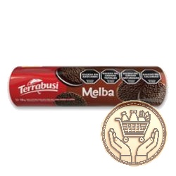 galletitas dulces rellenas melba clásicas 120grs