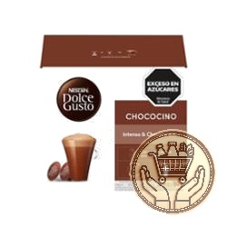 café en cápsulas nescafé dolce gusto chococino 160grs