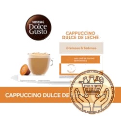 cápsulas de capuccino nescafé dolce gusto dulce de leche 170grs