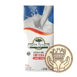 leche larga vida cabaña espinillos entera 1lts