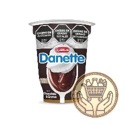 postre danette chocolate y crema 100grs
