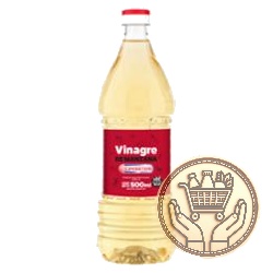 vinagre de manzana cooperativa sin gluten 500ml.