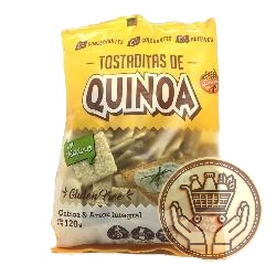 tostaditas de quinoa y arroz integral yin yang 120grs