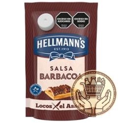 salsa barbacoa hellmann's doypack 250grs
