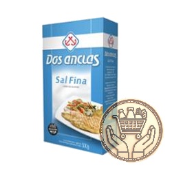 sal fina dos anclas caja 500grs