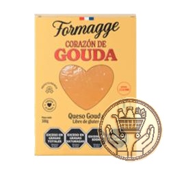 queso corazón gouda formagge 310grs