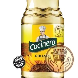 aceite de girasol cocinero 900cm3