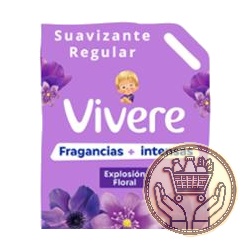 suavizante vivere explósion floral más intenso 3000cm3