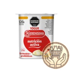 yogur la serenisima nutrición activa vainilla firme 120grs