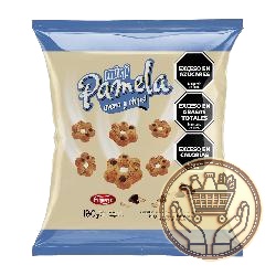 galletitas dulces mini pamela avena y chips 180grs
