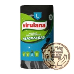 bolsas de residuos virulana l 60x90cm 10uni