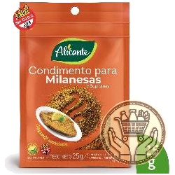 condimento para milanesas alicante  25grs