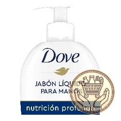 jabón líquido dove nutrición profunda 250cm3