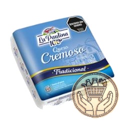 queso cremoso la paulina tradicional trozado envasado 1kgs
