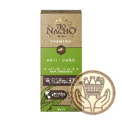 shampoo tío nacho antidaño con aloe vera 200cm3