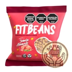garbanzos tostados fitbeans sabor jamón ahumado 75grs
