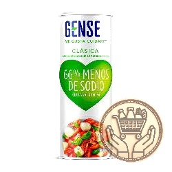 sal fina bajo sodio genser salero 300grs