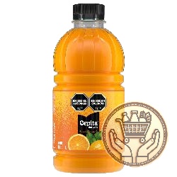 jugo cepita naranja tentación botella 1000cm3