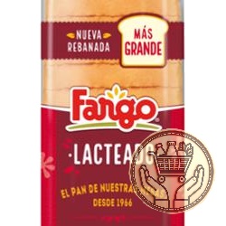 pan de molde fargo lacteado 370grs