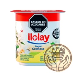 yogur entero ilolay cremoso vainilla pote 120grs