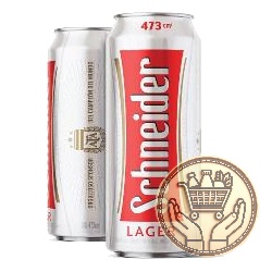 cerveza schneider edición afa lata 473cm3