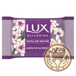 jabón de glicerina lux dama de noche en barra multipack 270grs