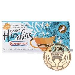té cooperativa mezcla de hierbas x25 37grs