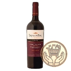 vino tinto trumpeter cabernet sauvignon reserve 750cm3